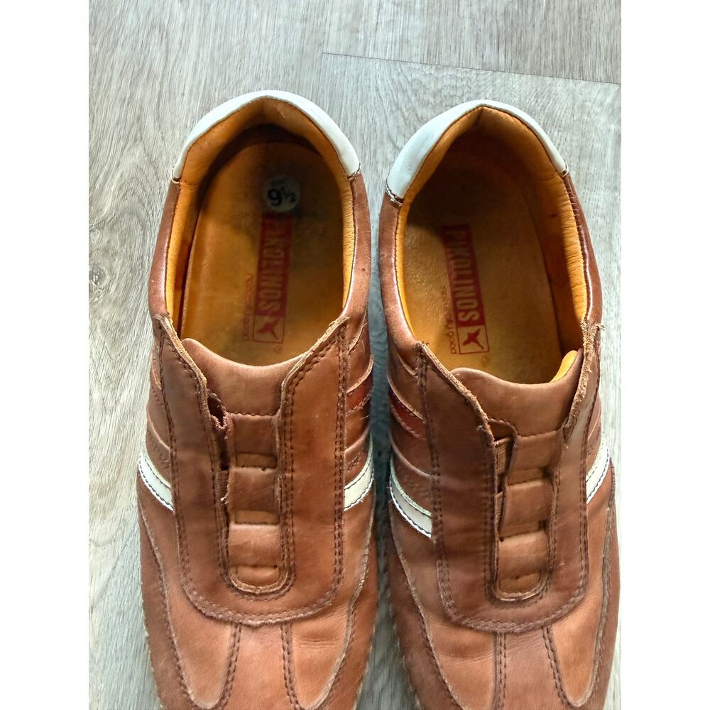 Pikolinos Leather Slip on sneaker, mens's size 41, 8.5